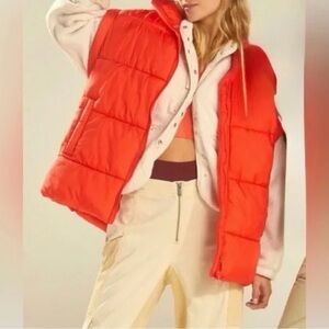 Free People In A Bubble Puffer Vest